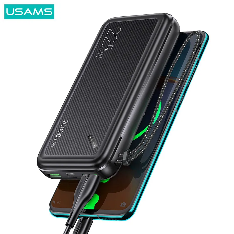 پاوربانک یوسمز مدل US-CD168 PB60 ظرفیت 20000 میلی آمپر، تصویر 2