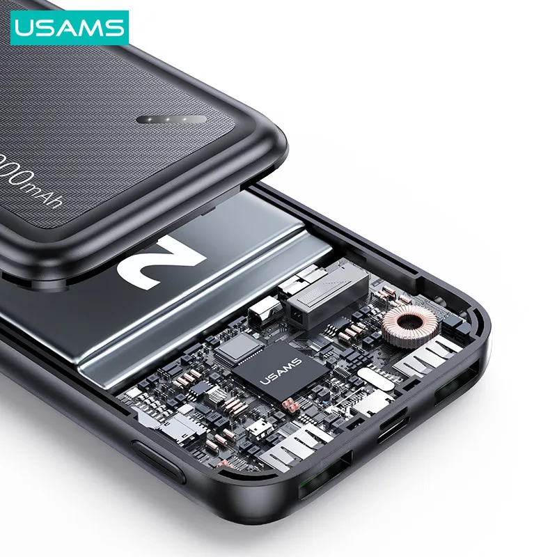 پاوربانک یوسمز مدل US-CD168 PB60 ظرفیت 20000 میلی آمپر، تصویر 5