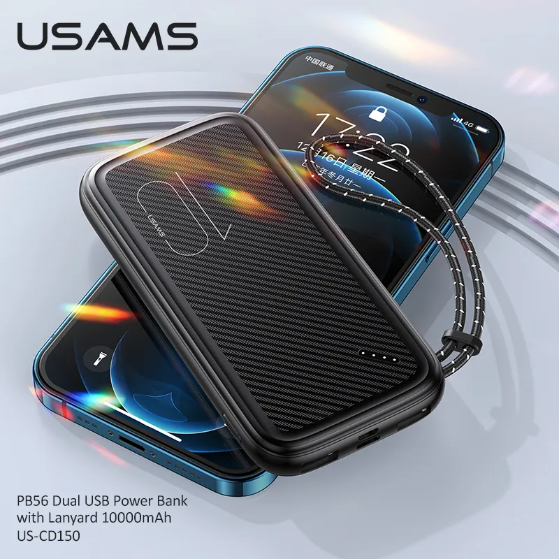 پاوربانک یوسمز مدل US-CD150 ظرفیت ۱۰,۰۰۰ میلی‌آمپر، تصویر 7