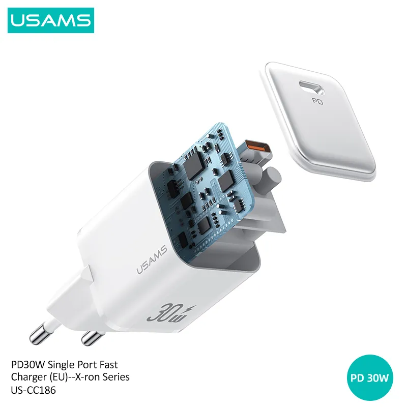 شارژر دیواری یوسمز مدل US-CC186 PD 30W، تصویر 8