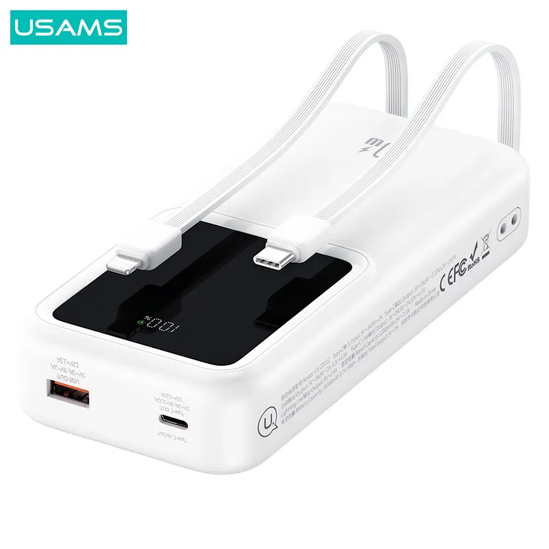 پاوربانک یوسمز مدل US-CD212 ظرفیت 20000 میلی آمپر، تصویر 4
