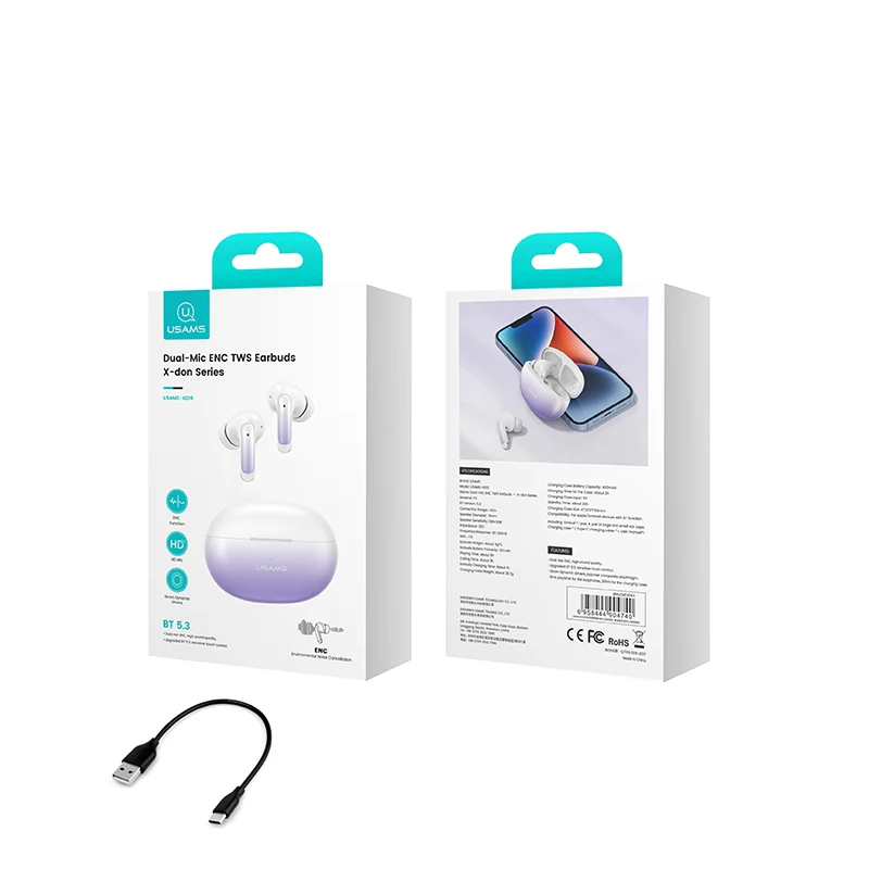 هدفون بلوتوثی یوسمز مدل XD19، تصویر 4