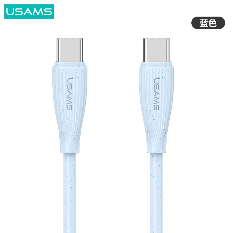 کابل شارژ تایپ سی به تایپ سی یوسمز مدل SJ716، تصویر 3