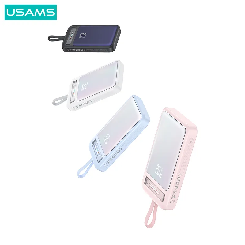 پاوربانک یوسمز مگ سیف مدل US-CD219 ظرفیت 10000 میلی آمپر، تصویر 6