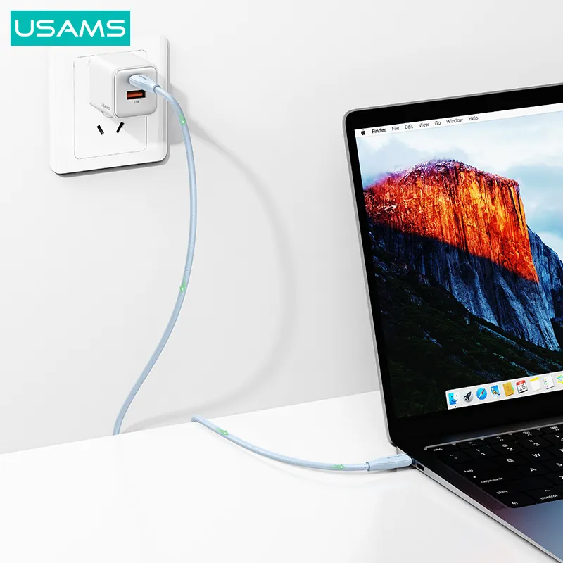 کابل شارژ تایپ سی به تایپ سی یوسمز مدل SJ716، تصویر 8