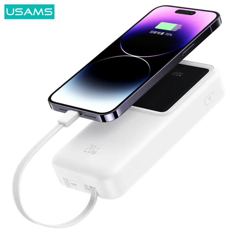 پاوربانک یوسمز مدل US-CD212 ظرفیت 20000 میلی آمپر، تصویر 5