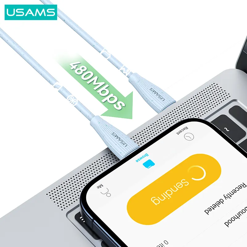 کابل شارژ تایپ سی به لایتنینگ یوسمز مدل SJ717، تصویر 10