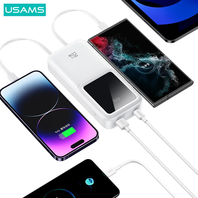 پاوربانک یوسمز مدل US-CD212 ظرفیت 20000 میلی آمپر، تصویر 6