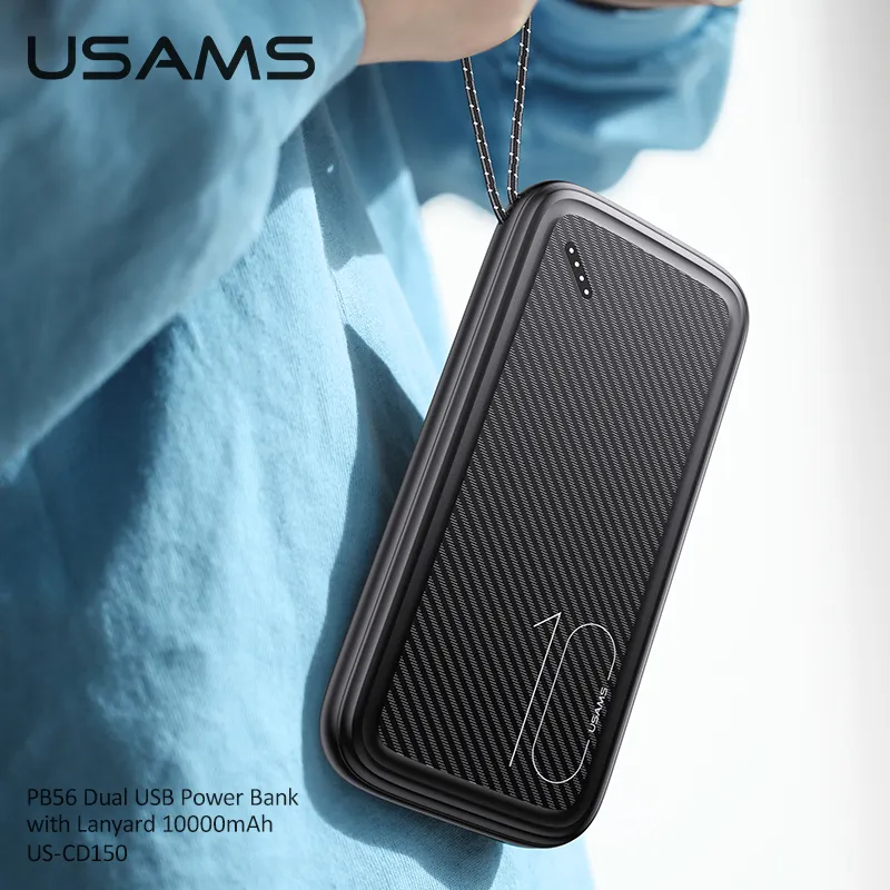 پاوربانک یوسمز مدل US-CD150 ظرفیت ۱۰,۰۰۰ میلی‌آمپر، تصویر 10