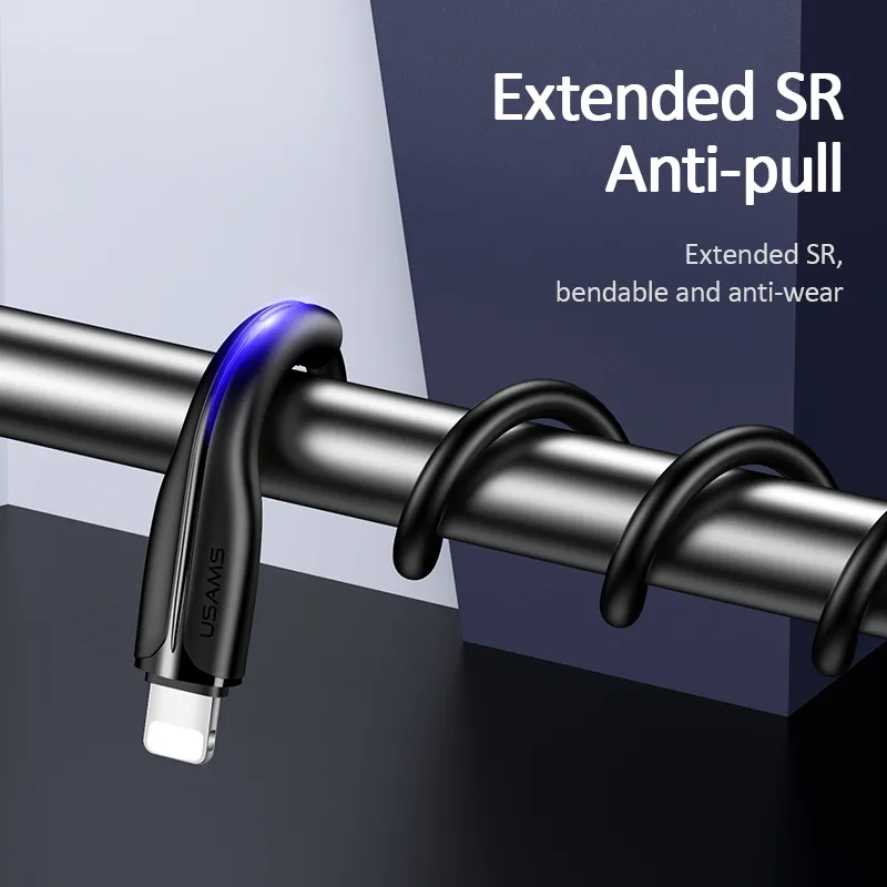 کابل تبدیل USB به microUSB، لایتنینگ و USB-C یوسمز مدل US-SJ374 U38 طول 1 متر، تصویر 6