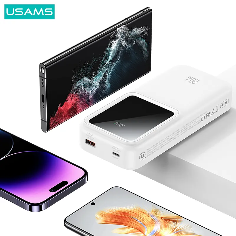 پاوربانک یوسمز مدل US-CD212 ظرفیت 20000 میلی آمپر، تصویر 8