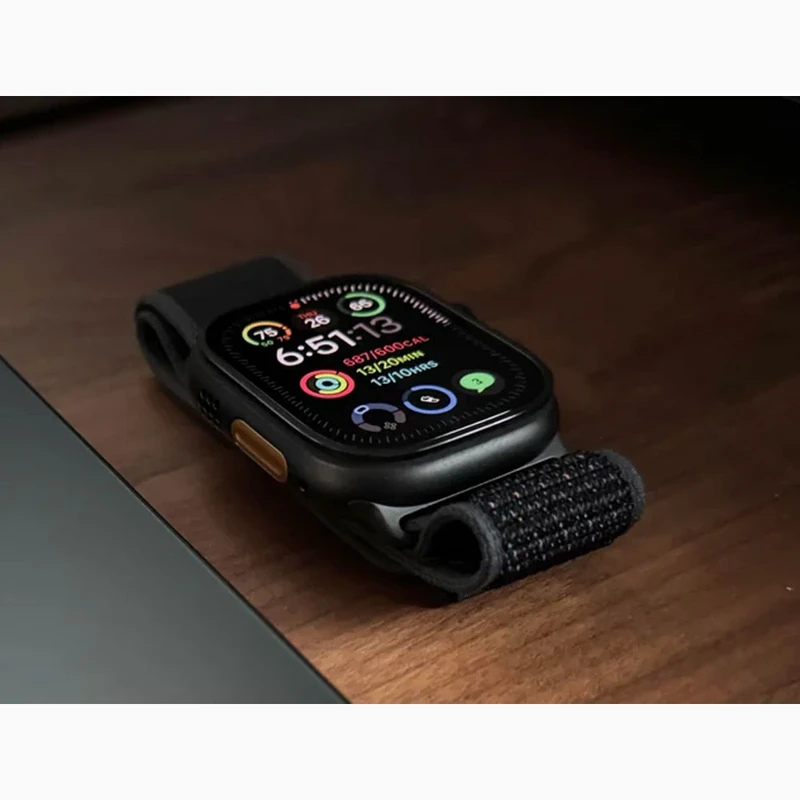 ساعت هوشمند 49 میلی‌متری اپل مدل Ultra 2 Black Titanium Case Trail Loop، تصویر 6