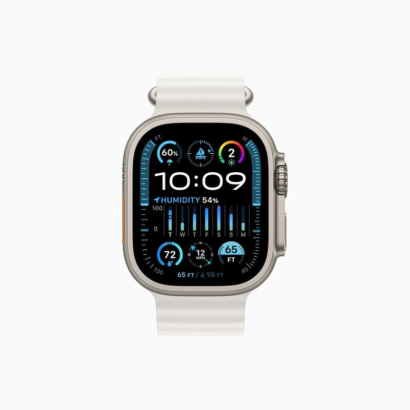 ساعت هوشمند 49 میلی‌متری اپل مدل Ultra 2 Titanium Case Ocean Band، تصویر 5