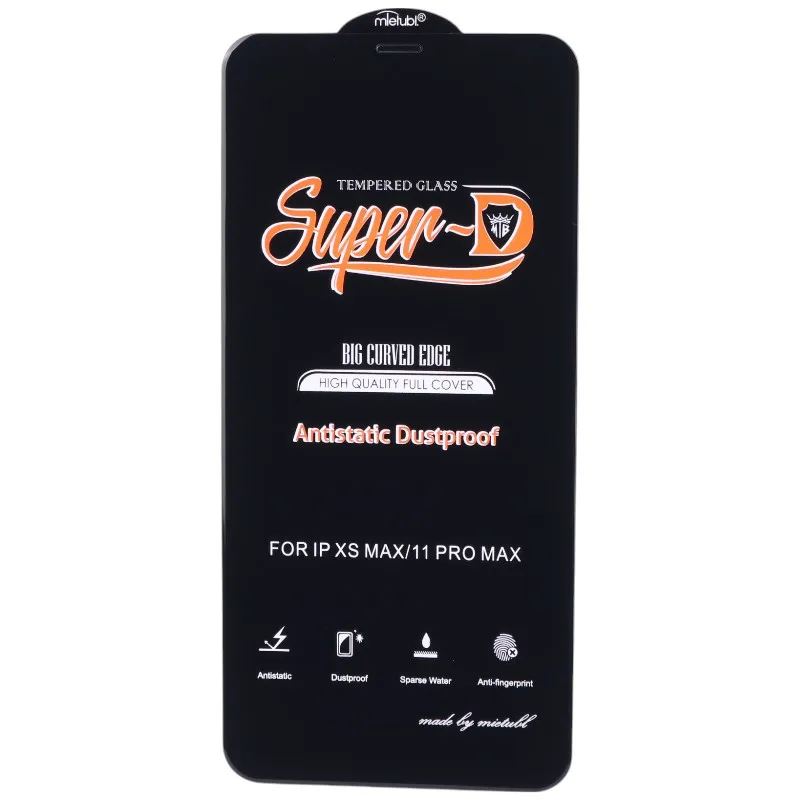 گلس Super D آنتی استاتیک میتوبل آیفون iPhone XS Max