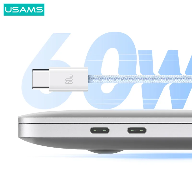 کابل شارژ تایپ سی به تایپ سی یوسمز مدل SJ656، تصویر 8