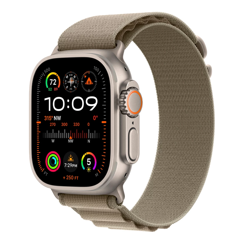 ساعت هوشمند 49 میلی‌متری اپل واچ مدل Ultra 2 Titanium Case Trail Loop، تصویر 4