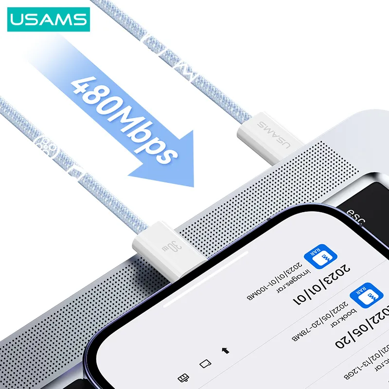 کابل شارژ تایپ سی به لایتنینگ یوسمز مدل SJ657، تصویر 9