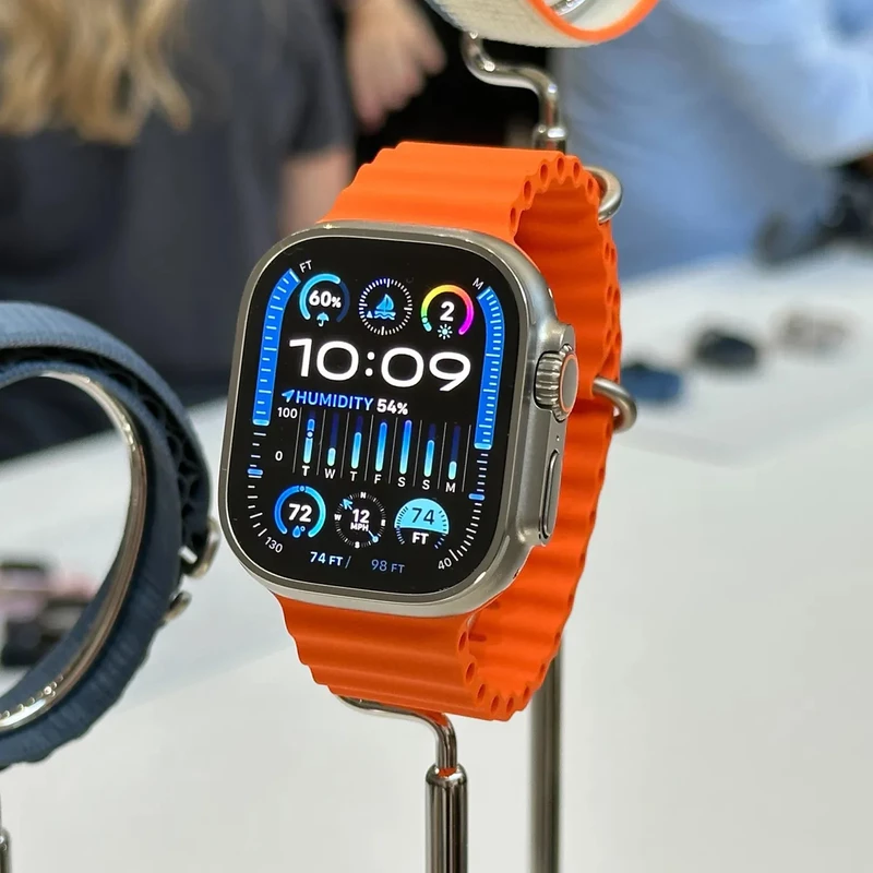 ساعت هوشمند 49 میلی‌متری اپل مدل Ultra 2 Titanium Case Ocean Band، تصویر 15