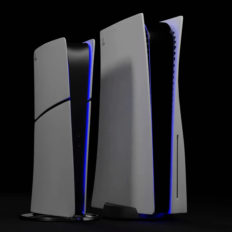 کنسول بازی سونی مدل PlayStation 5 Slim Digital Edition ظرفیت یک ترابایت ریجن 2016B اروپا به همراه دسته اضافه، تصویر 7