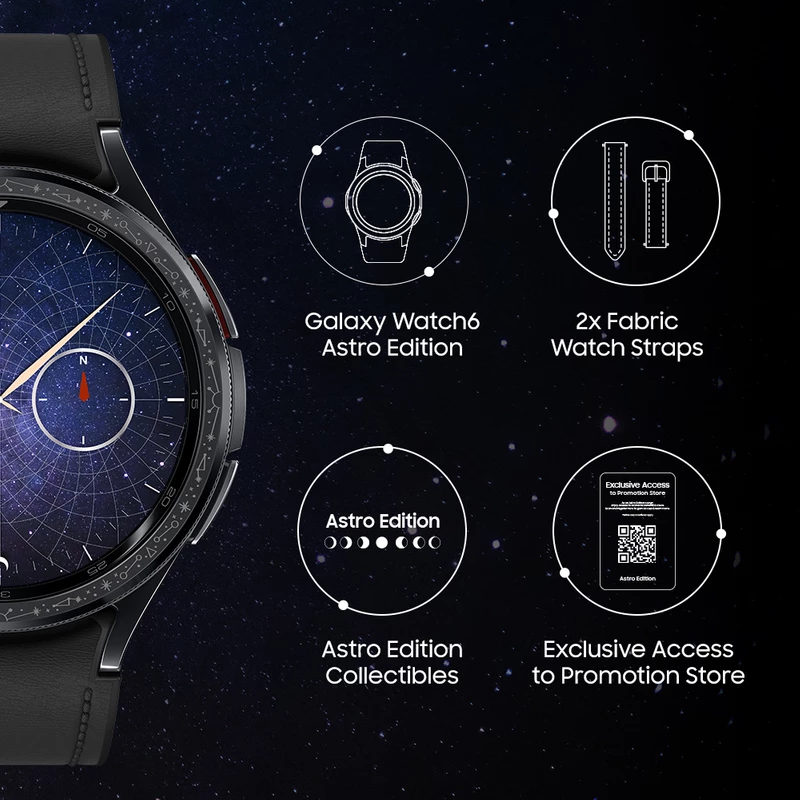 ساعت هوشمند 47 میلی‌متری سامسونگ مدل Galaxy Watch6 Classic R960 Astro Edition، تصویر 6