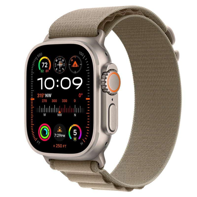 ساعت هوشمند 49 میلی‌متری اپل واچ مدل Ultra 2 Titanium Case Trail Loop، تصویر 3