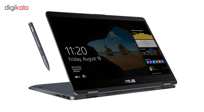 لپ تاپ 15 اینچی ایسوس مدل VivoBook Flip TP510UQ - A، تصویر 3