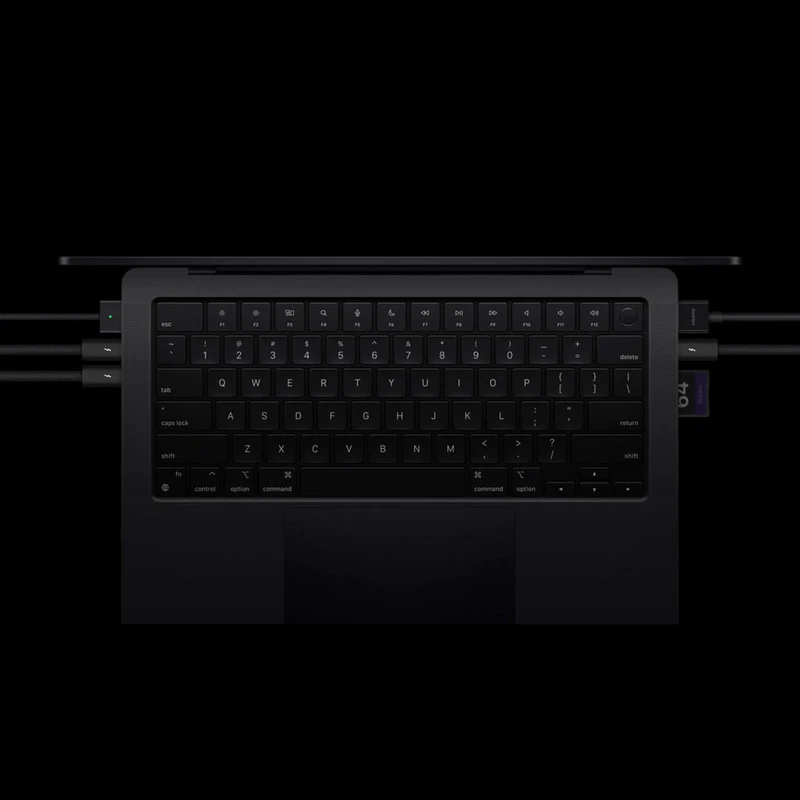 لپ تاپ 14.2 اینچی اپل مدل MacBook Pro MX2H3 2024 LLA-M4 Pro-24GB RAM-512GB SSD، تصویر 10