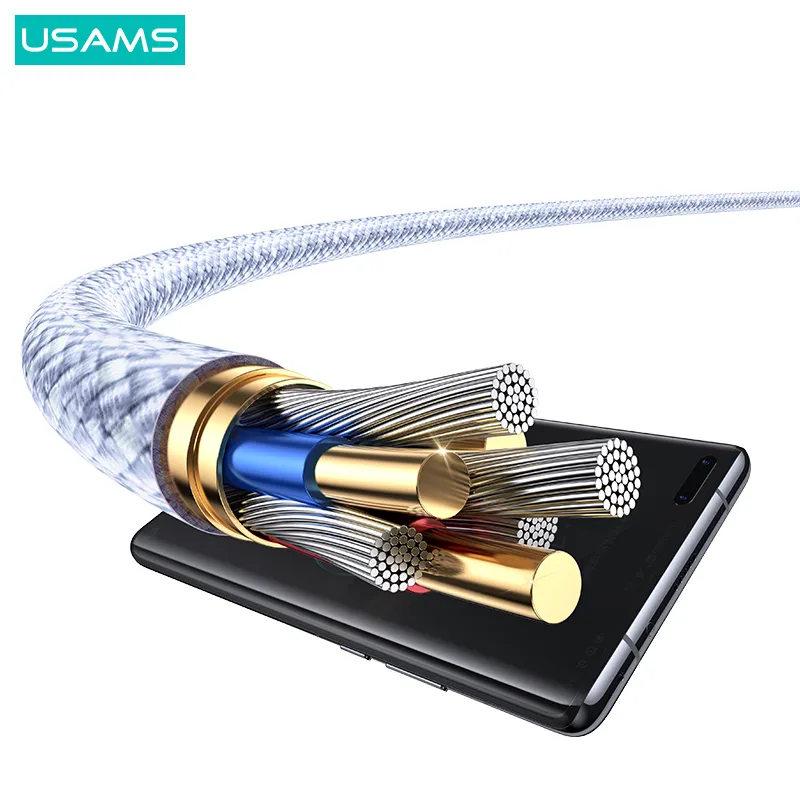 کابل شارژ تایپ سی به تایپ سی یوسمز مدل SJ656، تصویر 10
