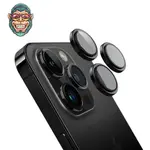 محافظ لنز شابلون دار فلزی دوربین مانکی Apple iPhone 16 Pro / 16 Pro Max / 15 Pro / 15 Pro Max
