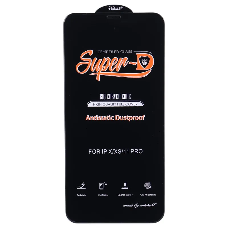 گلس Super D آنتی استاتیک میتوبل آیفون iPhone X / XS / 11 Pro، تصویر 2