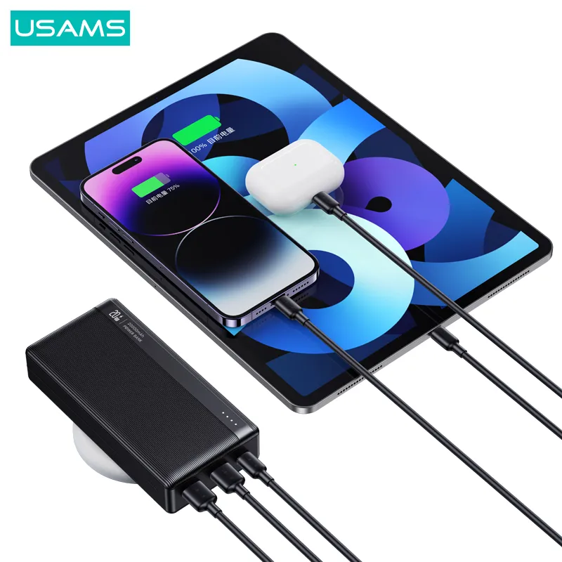 پاوربانک یوسمز مدل CD203 ظرفیت 10000 میلی آمپر ساعت، تصویر 7