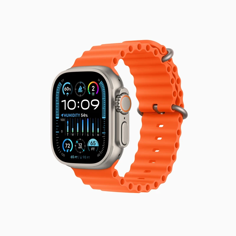 ساعت هوشمند 49 میلی‌متری اپل مدل Ultra 2 Titanium Case Ocean Band، تصویر 2