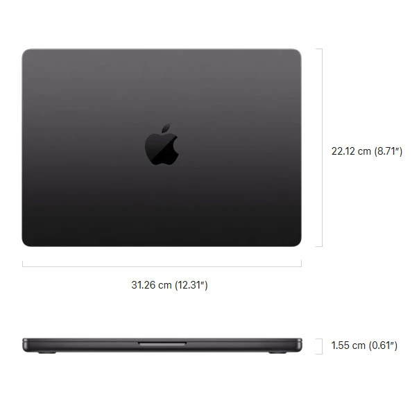 لپ تاپ 14.2 اینچی اپل مدل MacBook Pro MX2H3 2024 LLA-M4 Pro-24GB RAM-512GB SSD، تصویر 8
