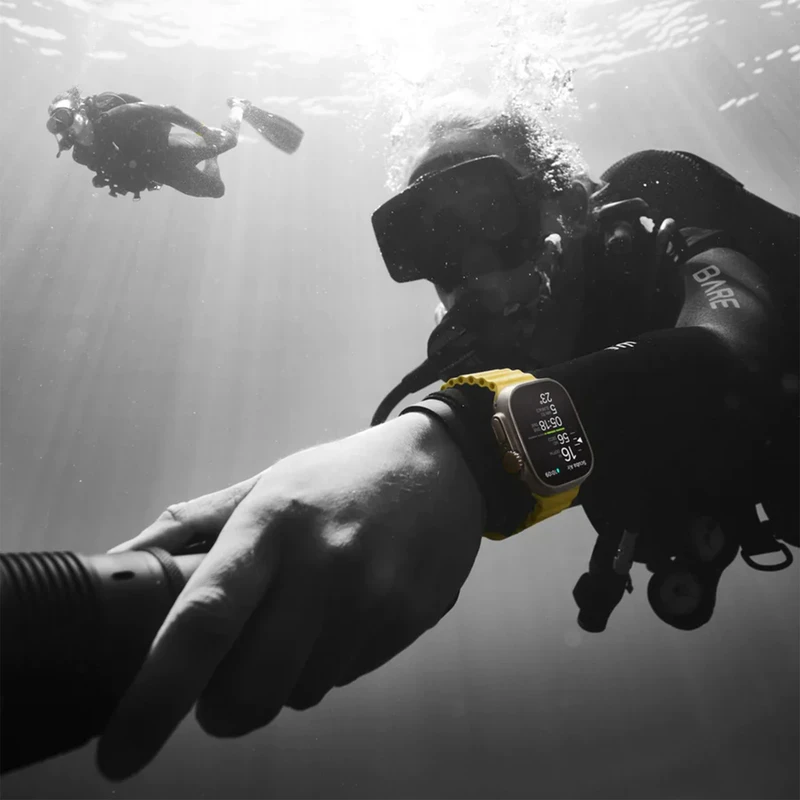 ساعت هوشمند 49 میلی‌متری اپل مدل Ultra Ocean Band، تصویر 11