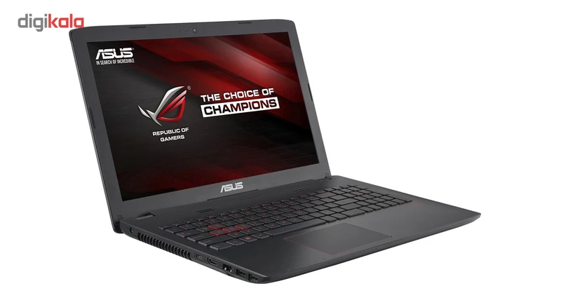 لپ تاپ 15 اینچی ایسوس مدل ROG GL552VW - D، تصویر 3