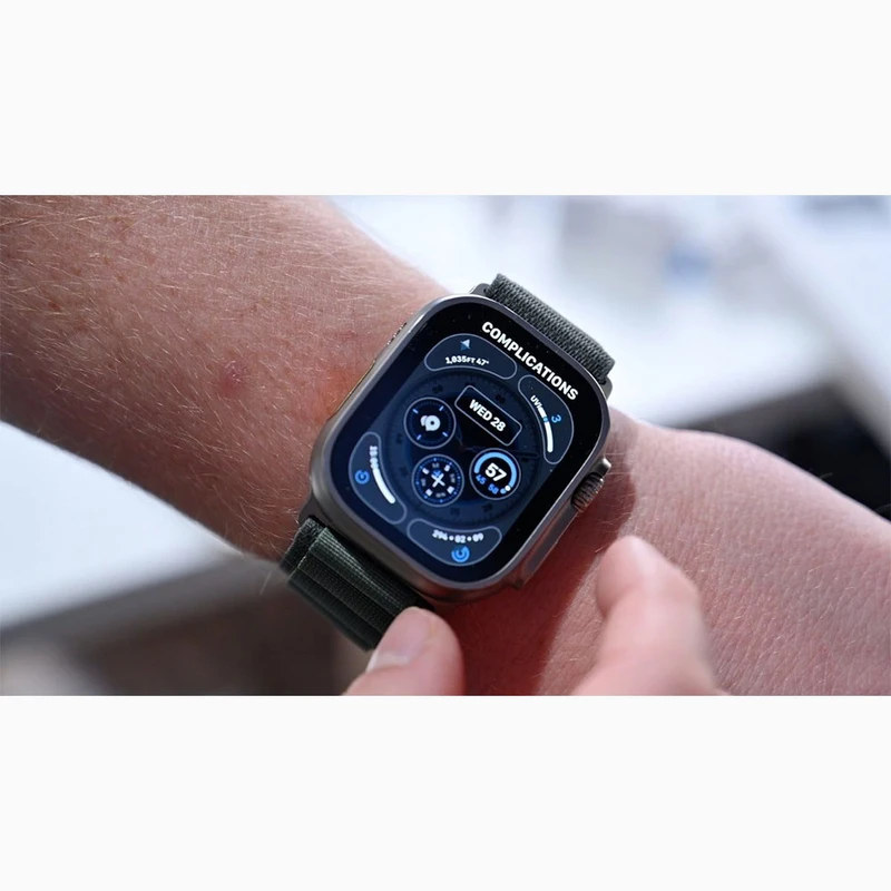 ساعت هوشمند 49 میلی‌متری اپل مدل Ultra 2 Black Titanium Case Alpine Loop، تصویر 7