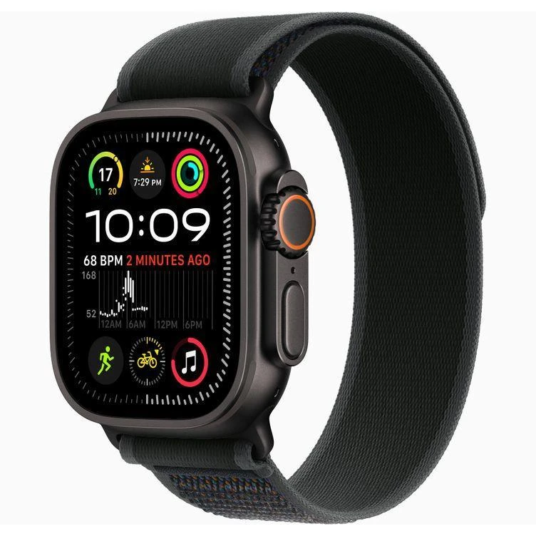 ساعت هوشمند 49 میلی‌متری اپل مدل Ultra 2 Black Titanium Case Alpine Loop