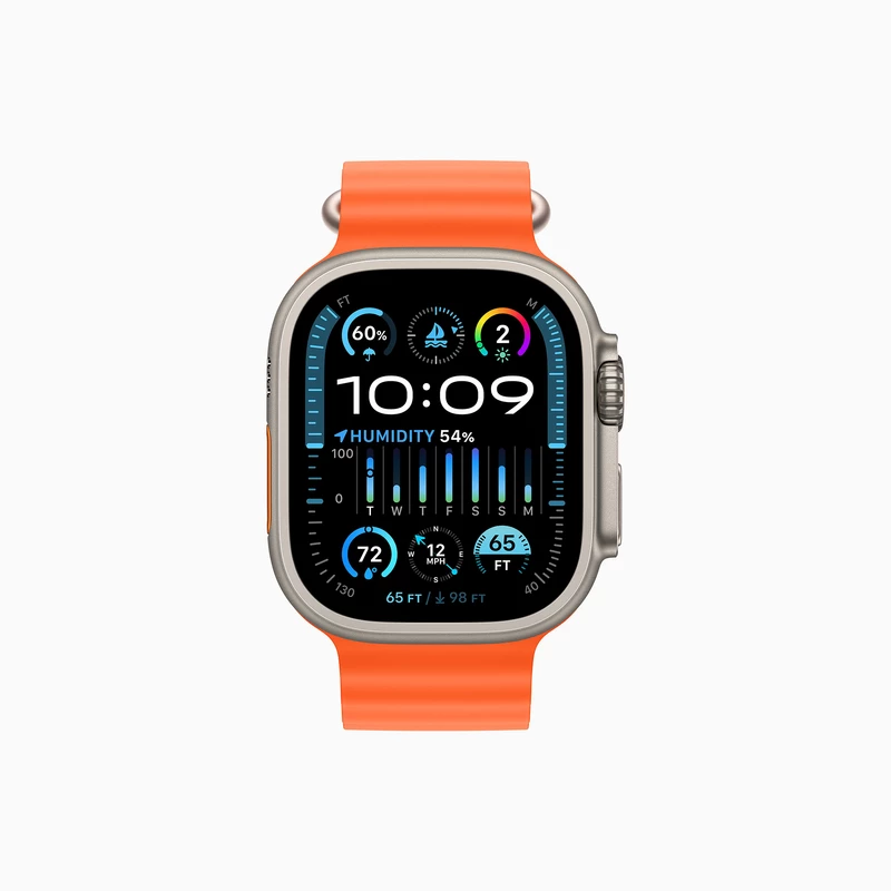 ساعت هوشمند 49 میلی‌متری اپل مدل Ultra 2 Titanium Case Ocean Band، تصویر 6