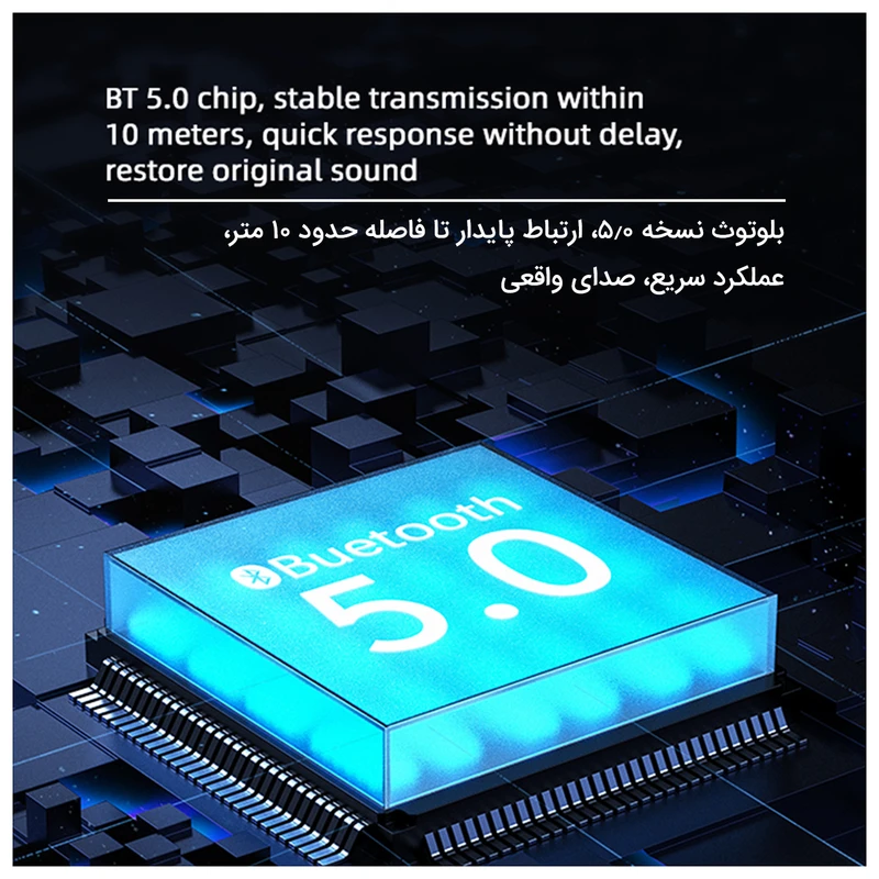دانگل بلوتوث خودرو شارژی Usams US-SJ519 AUX، تصویر 11