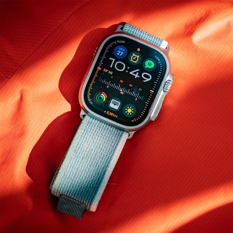 ساعت هوشمند 49 میلی‌متری اپل واچ مدل Ultra 2 Titanium Case Trail Loop، تصویر 13