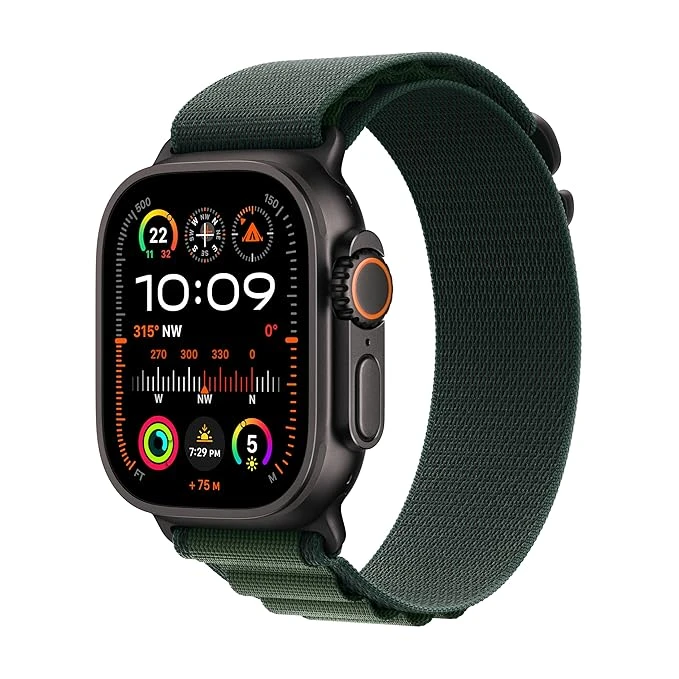 ساعت هوشمند 49 میلی‌متری اپل مدل Ultra 2 Black Titanium Case Alpine Loop، تصویر 3