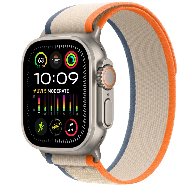 ساعت هوشمند 49 میلی‌متری اپل واچ مدل Ultra 2 Titanium Case Trail Loop، تصویر 2