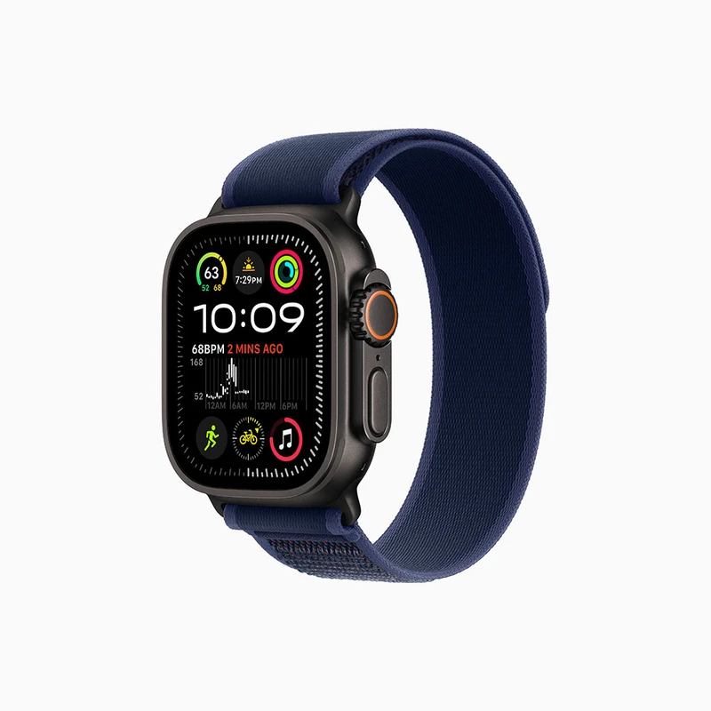 ساعت هوشمند 49 میلی‌متری اپل مدل Ultra 2 Black Titanium Case Trail Loop، تصویر 2