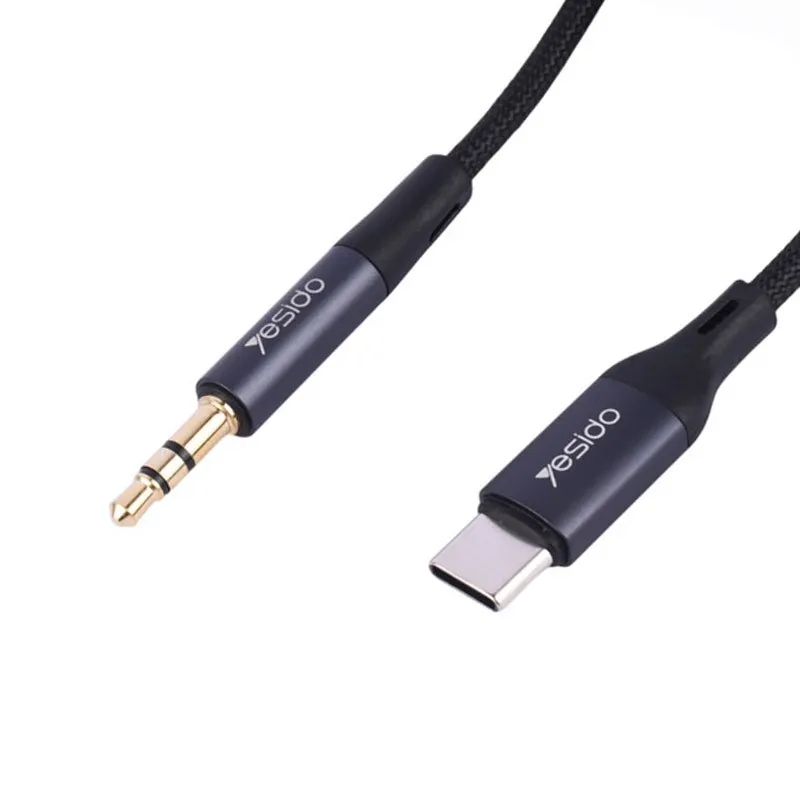 کابل تبدیل Type-C به AUX یسیدو YAU36 طول 1 متر، تصویر 2