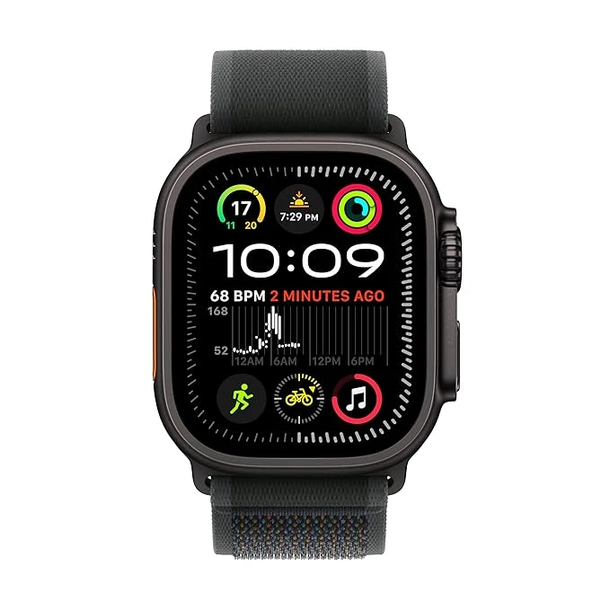 ساعت هوشمند 49 میلی‌متری اپل مدل Ultra 2 Black Titanium Case Trail Loop، تصویر 4