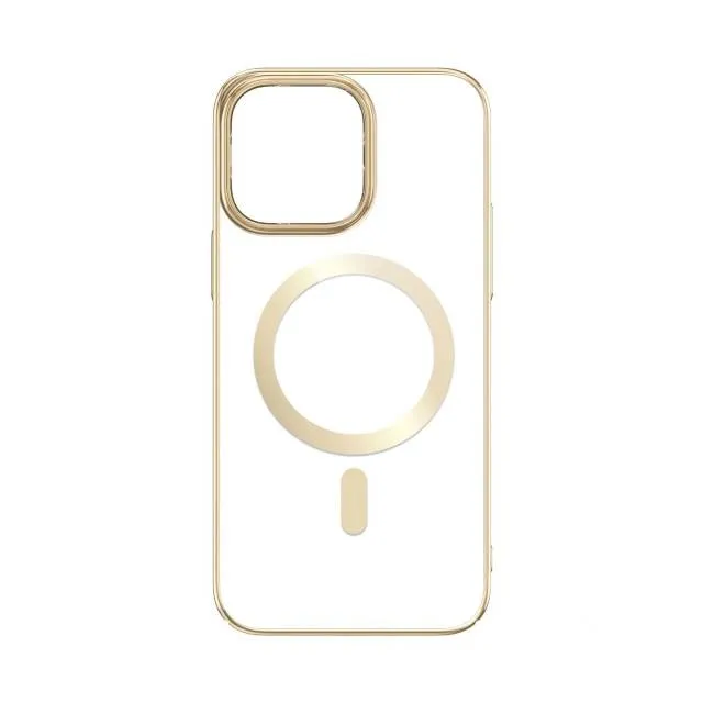 قاب محافظ مگ سیف گرین لاین آیفون Apple iPhone 14 Pro Green Lion Delgado Chrome، تصویر 6