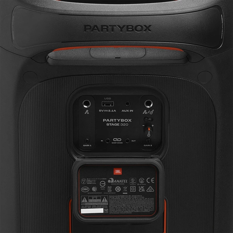 اسپیکر بلوتوثی جی بی ال مدل Partybox Stage 320، تصویر 6