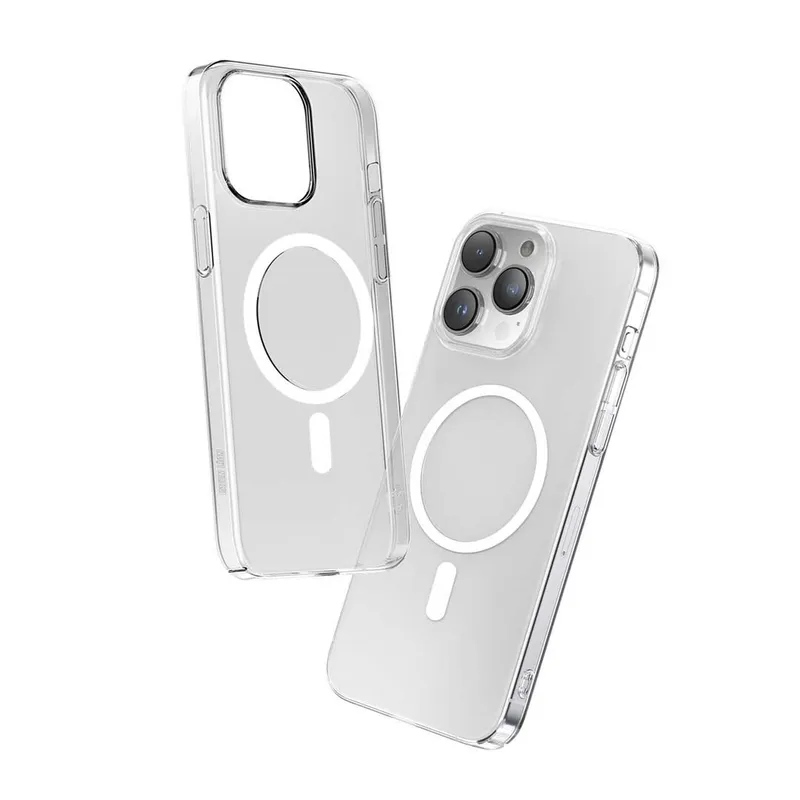قاب محافظ مگ سیف گرین لاین آیفون Apple iPhone 16 Green Lion Magsafe Delgado Clear Case، تصویر 5