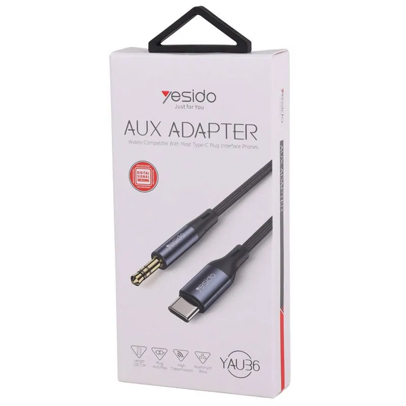 کابل تبدیل Type-C به AUX یسیدو YAU36 طول 1 متر، تصویر 5