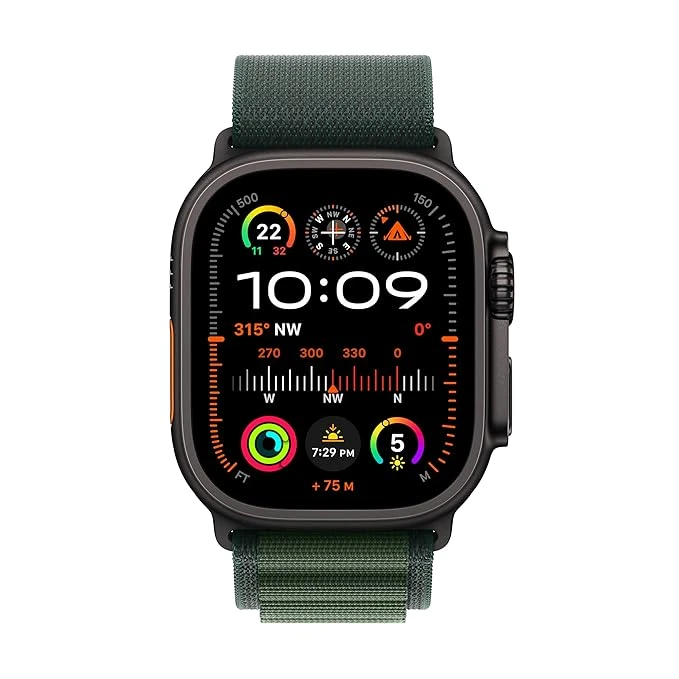 ساعت هوشمند 49 میلی‌متری اپل مدل Ultra 2 Black Titanium Case Alpine Loop، تصویر 5